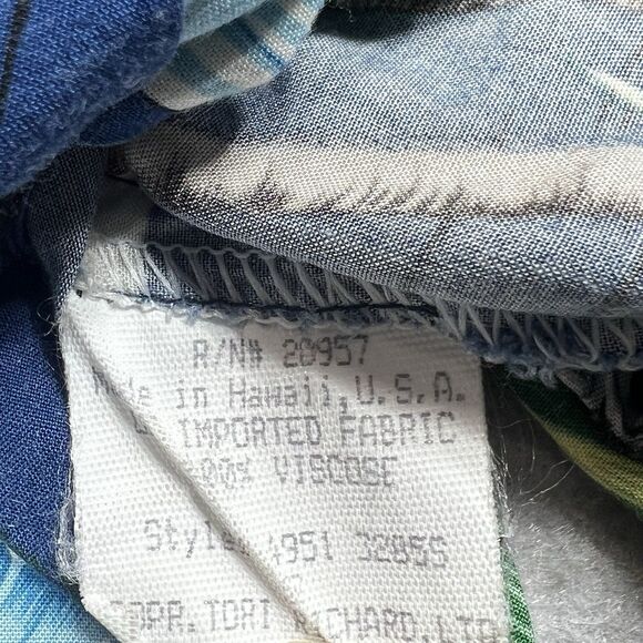 VTG Harley Davidson Hawaiian Shirt SMALL Motorcycles Sleeveless Biker Made USA - Picture 10 of 11